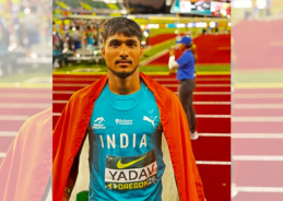 Ashish Yadav wins silver in Men’s Javelin Throw at World Athletics U20 Championships in US Ashish Yadav wins silver in Men’s Javelin Throw at World Athletics U20 Championships in US