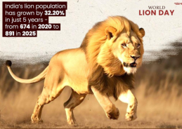 LS Speaker Om Birla extends greetings on occasion of World Lion Day