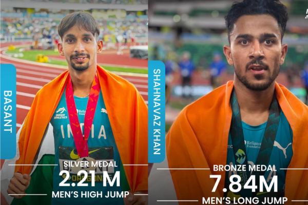India secures two medals at World Athletics U20 Championships in US