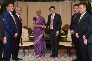 India-Singapore Ministerial Roundtable held in Singapore to strengthen bilateral cooperation in strategic areas