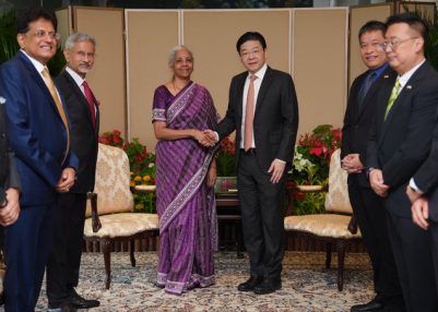 FM Nirmala Sitharaman meets Singapore PM Lawrence Wong to review bilateral cooperation