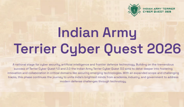 Territorial Army launches national-level hackathon ‘Terrier Cyber Quest 2026’
