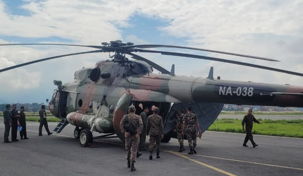 India’s technical team conducts reconnaissance of flood-hit hydropower tunnels in Nepal