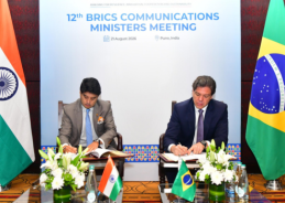 India & Brazil sign MoU to deepen cooperation in Telecommunications & ICTs on sidelines of BRICS ICT Track Meeting