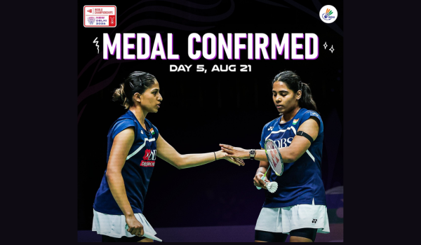 BWF World Championships: Treesa Jolly & Gayatri Gopichand storm into women’s doubles semifinals