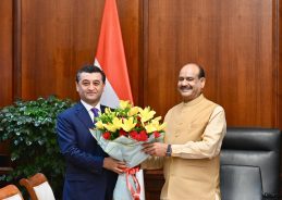 LS Speaker Om Birla meets Foreign Affairs Minister of Uzbekistan at Parliament House