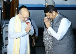 Union Home Minister Amit Shah arrives in Pune for two-day visit Union Home Minister Amit Shah arrives in Pune for two-day visit