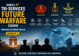 4th edition of Tri-Services Future Warfare Course to commence in New Delhi