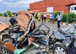 Tamil Nadu: 5 killed in accident at Melur, Madurai district Tamil Nadu: 5 killed in accident at Melur, Madurai district