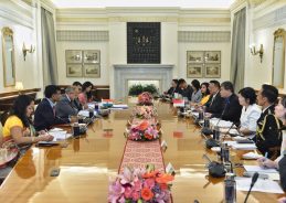 19th round of India-Singapore Foreign Office Consultations takes place in New Delhi