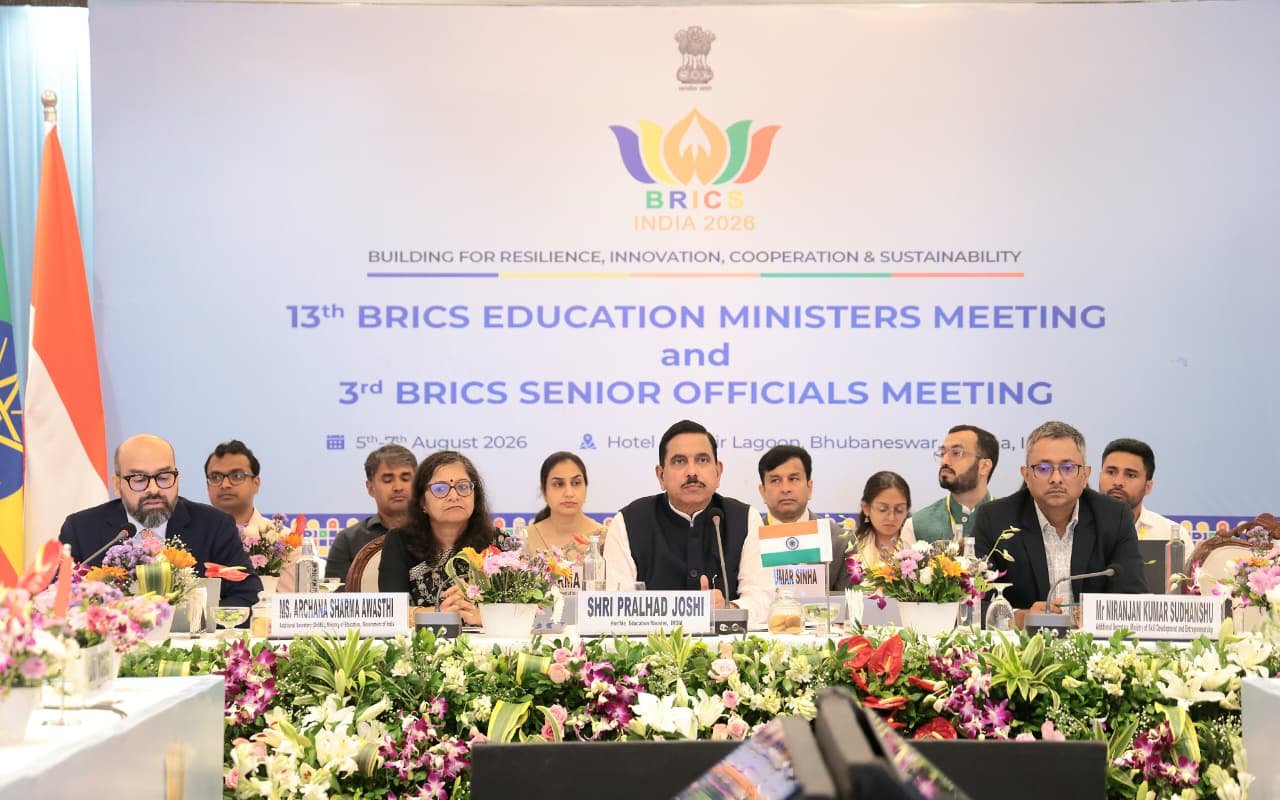 Education Minister calls for stronger cooperation among BRICS nations to build resilient, innovative & sustainable education systems