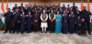 PM Modi meets India’s CWG 2026 medal winners