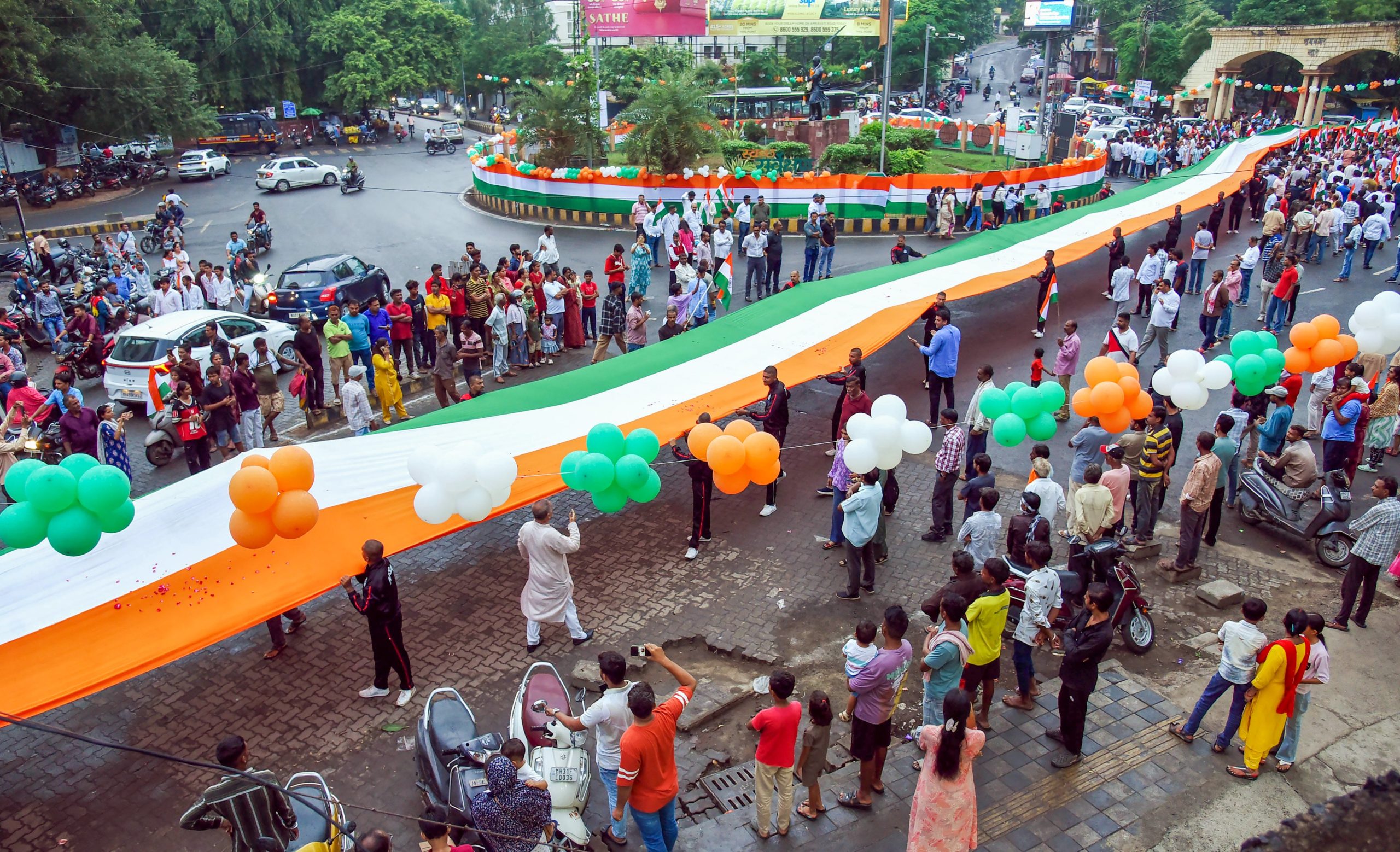 Har Ghar Tiranga campaign begins across Maharashtra with patriotic fervour