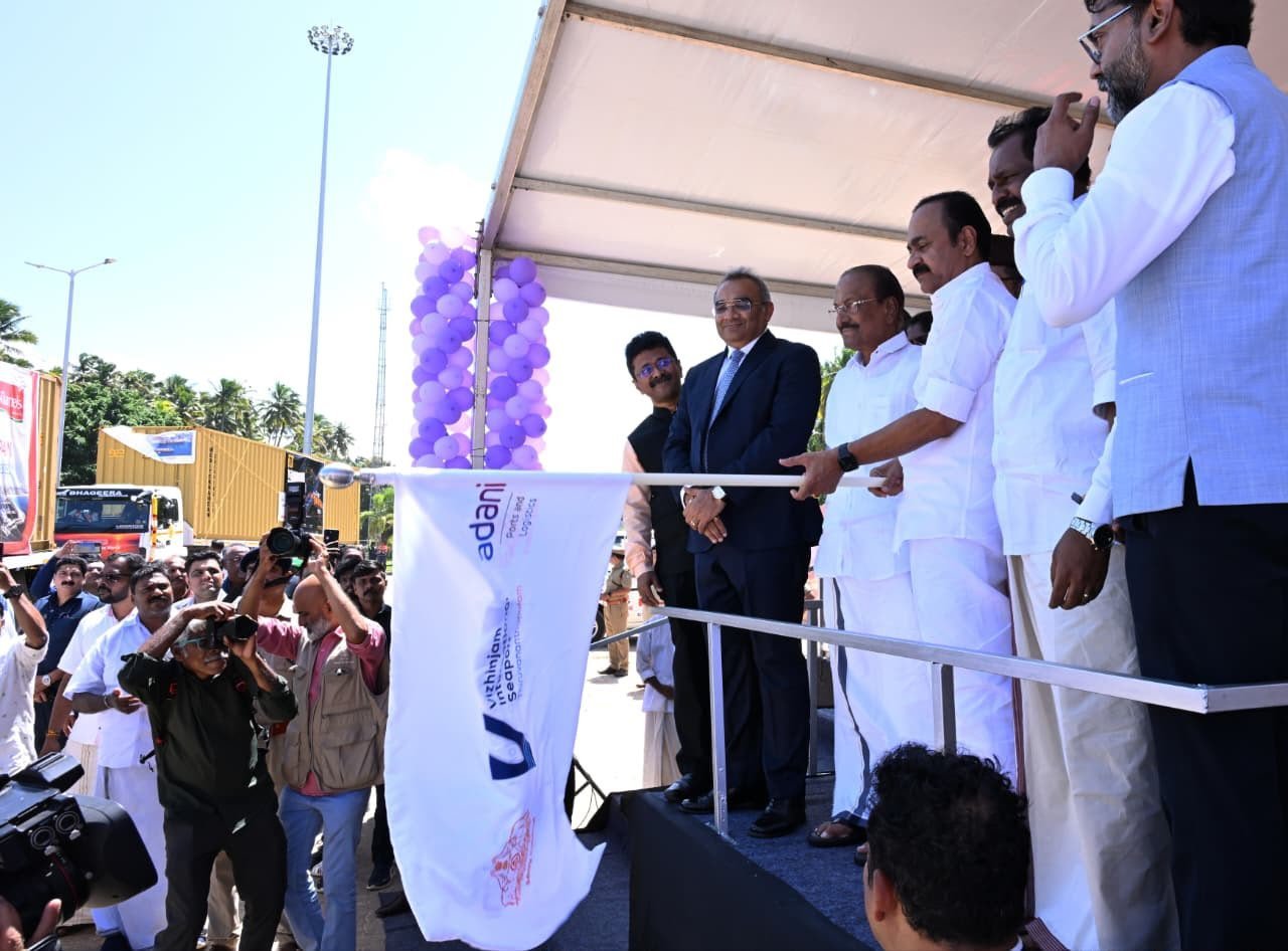 Keralam: Direct export & import operations begin at Vizhinjam International Seaport