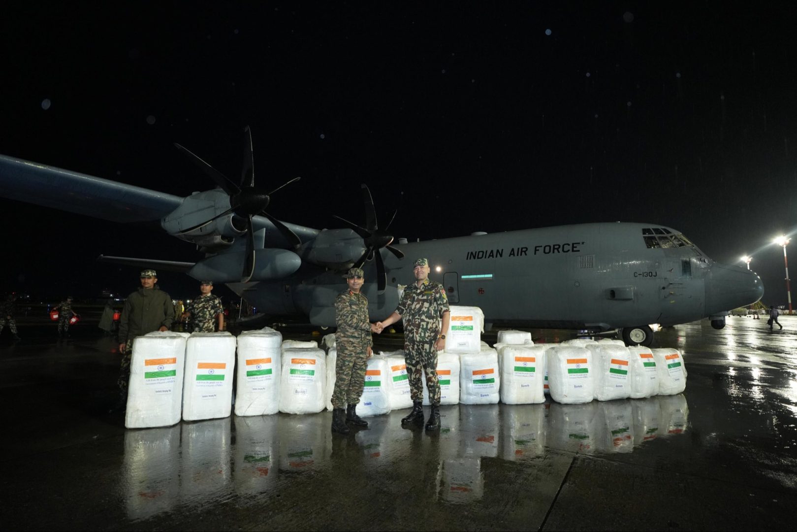 India sends fourth flight carrying 11 tonnes of humanitarian aid to Nepal