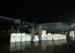 India sends fourth flight carrying 11 tonnes of humanitarian aid to Nepal India sends fourth flight carrying 11 tonnes of humanitarian aid to Nepal