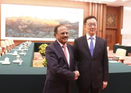 NSA Ajit Doval calls on Vice President of China, Han Zheng NSA Ajit Doval calls on Vice President of China, Han Zheng