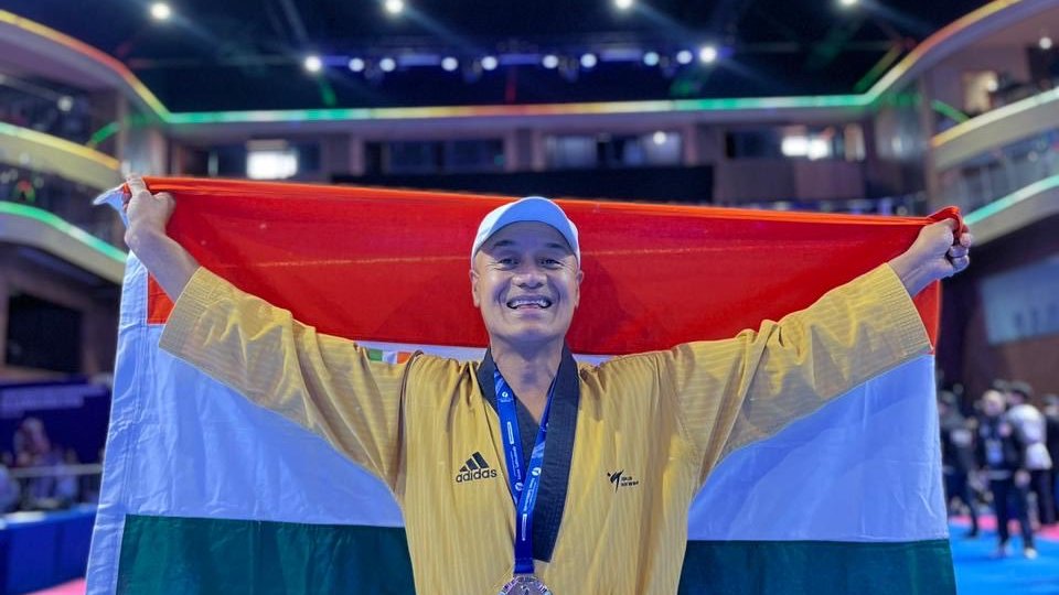 Grand Master Trilok Subba selected to represent India at World Taekwondo Poomsae Championship