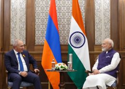 PM Modi meets Armenia PM Nikol Pashinyan on SCO Summit sidelines in Bishkek