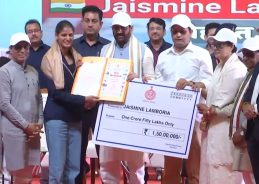 Haryana CM Nayab Singh Saini honours Commonwealth Games medalists and participants Haryana CM Nayab Singh Saini honours Commonwealth Games medalists and participants