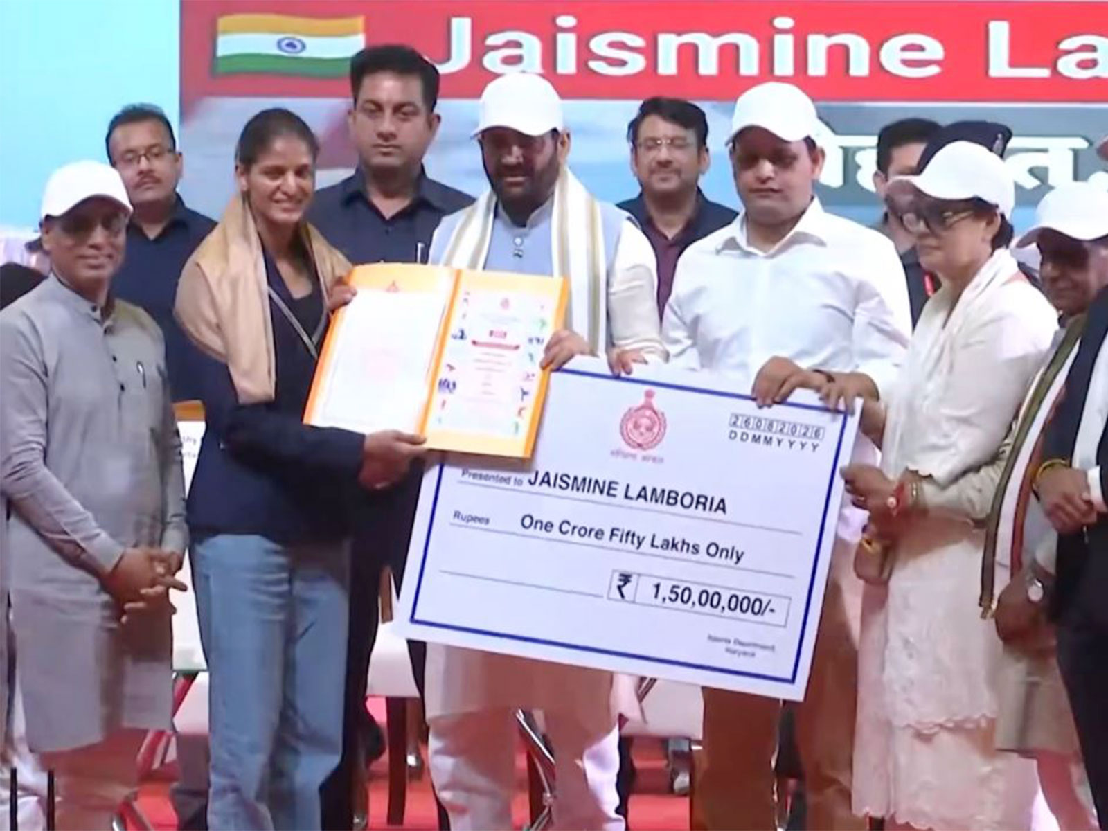Haryana CM Nayab Singh Saini honours Commonwealth Games medalists and participants