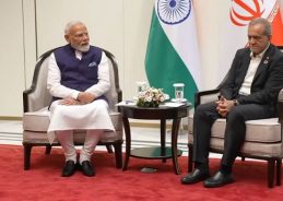 PM Modi stresses freedom of navigation, civilian protection in meeting with Iran President