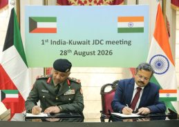 India-Kuwait Joint Defence Committee holds inaugural meeting in New Delhi