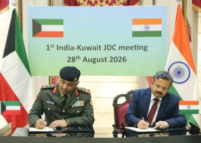 India-Kuwait Joint Defence Committee holds inaugural meeting in New Delhi