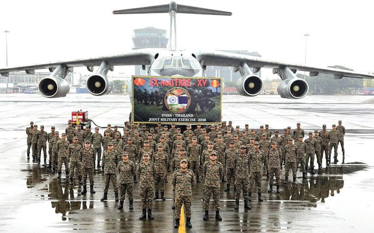 Indian Army contingent departs for Thailand for Joint Military Exercise MAITREE-XV