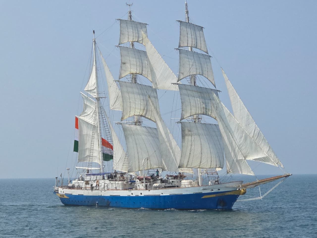 Indian Navy’s INS Sudarshini concludes three-day Lisbon port call as part of Lokayan 26 expedition