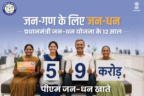 Pradhan Mantri Jan Dhan Yojana completes 12 years