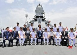 Japan Defence Minister Shinjirō Koizumi visits Western Naval Command in Mumbai Japan Defence Minister Shinjirō Koizumi visits Western Naval Command in Mumbai