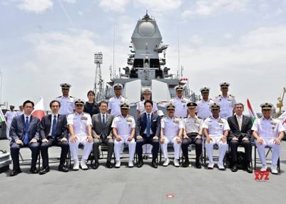 Japan Defence Minister Shinjirō Koizumi visits Western Naval Command in Mumbai Japan Defence Minister Shinjirō Koizumi visits Western Naval Command in Mumbai