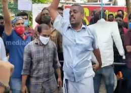 Keralam: PSC rank holders  stage massive protest  appointment letters