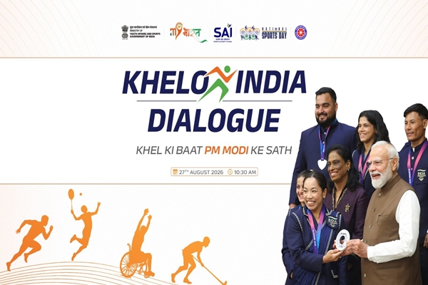 ‘Khelo India Samvad – Khel Ki Baat PM Ke Saath’ aims to connect youth with  vision of national sports