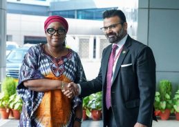 Liberia’s Foreign Minister Sara Beysolow Nyanti arrives in New Delhi on two-day visit to India
