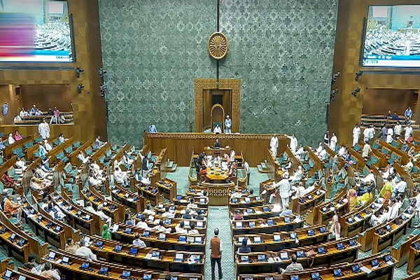 Lok Sabha adjourns for the day following opposition ruckus over several issues