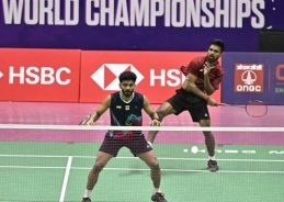 M R Arjun and Hariharan Amsakarunan advance to BWF World Championships second round