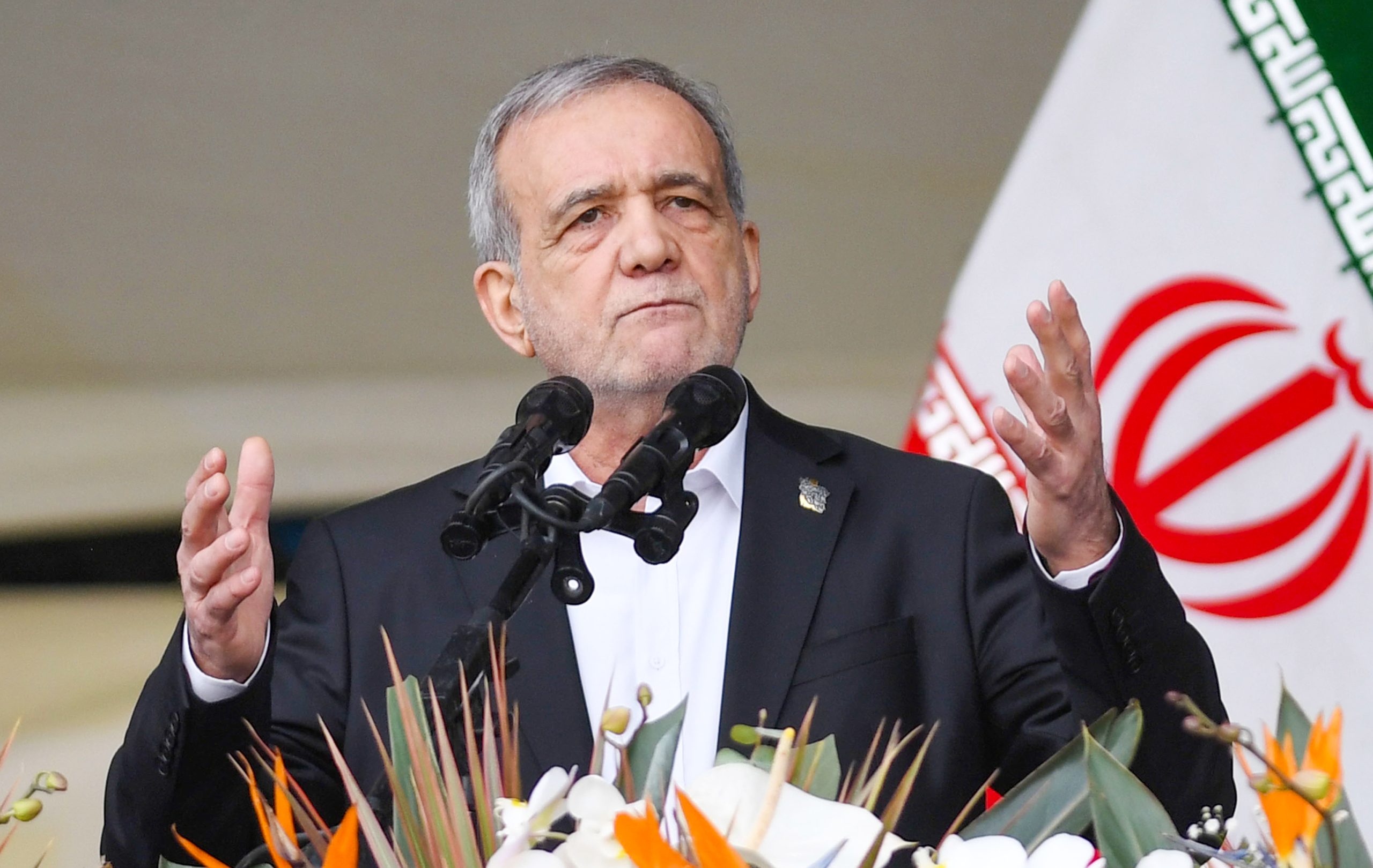 Iranian President Masoud Pezeshkian says Tehran will keep pursuing the path of peace under MoU with US
