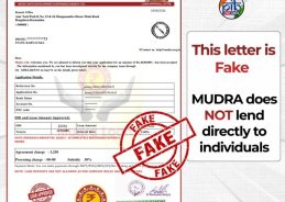 Govt debunks social media video claiming to provide direct loans under Mudra Govt debunks social media video claiming to provide direct loans under Mudra