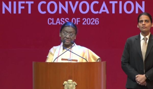 President Murmu urges NIFT students to adopt global outlook with cultural roots