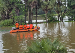 Flood situation improves in Odisha as water recedes in major rivers Flood situation improves in Odisha as water recedes in major rivers