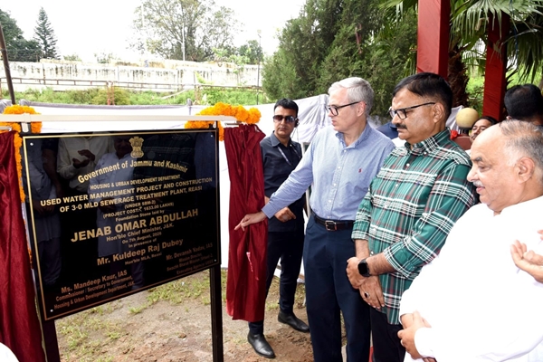J&K: Two major projects of drinking water supply and sewerage management launched 