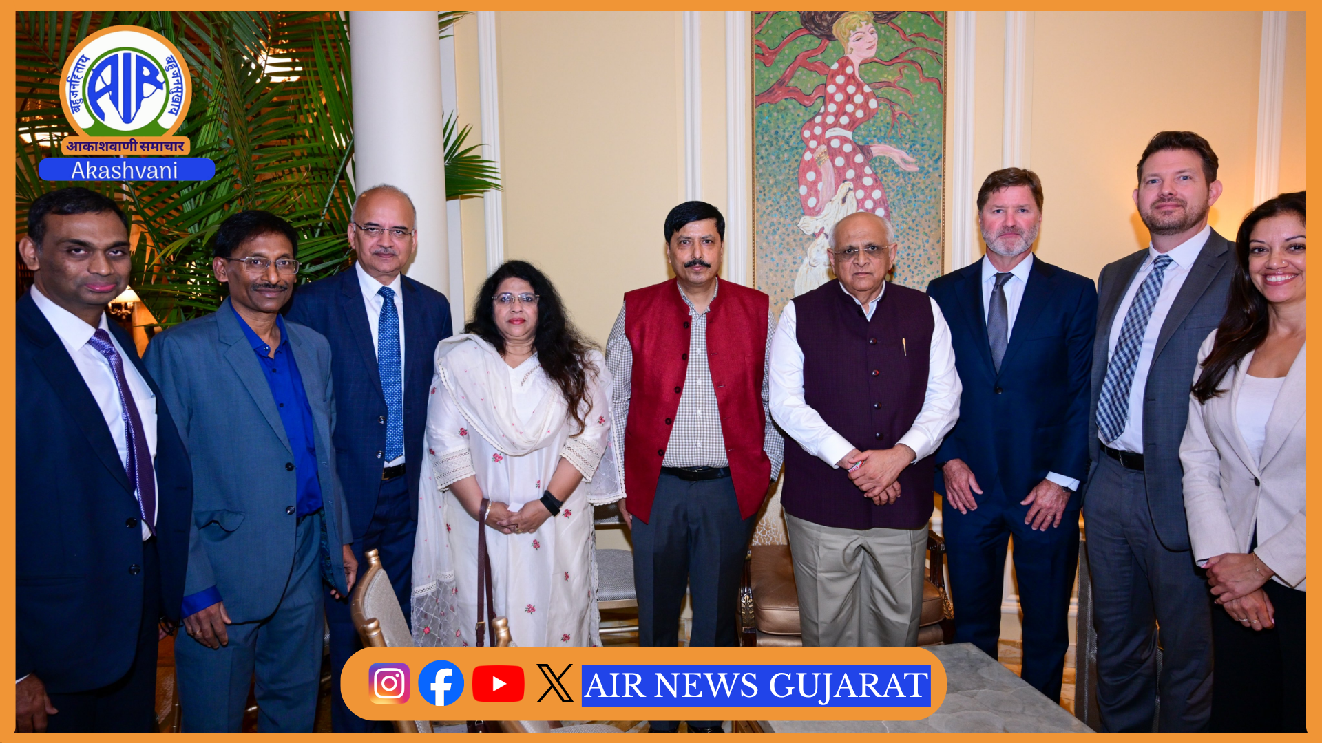 વોશિંગટનમાં CM ભૂપેન્દ્ર પટેલ-વોલમાર્ટ વચ્ચે મહત્વની બેઠક, MSME એકમોની નિકાસ વધારવા અંગે ચર્ચા