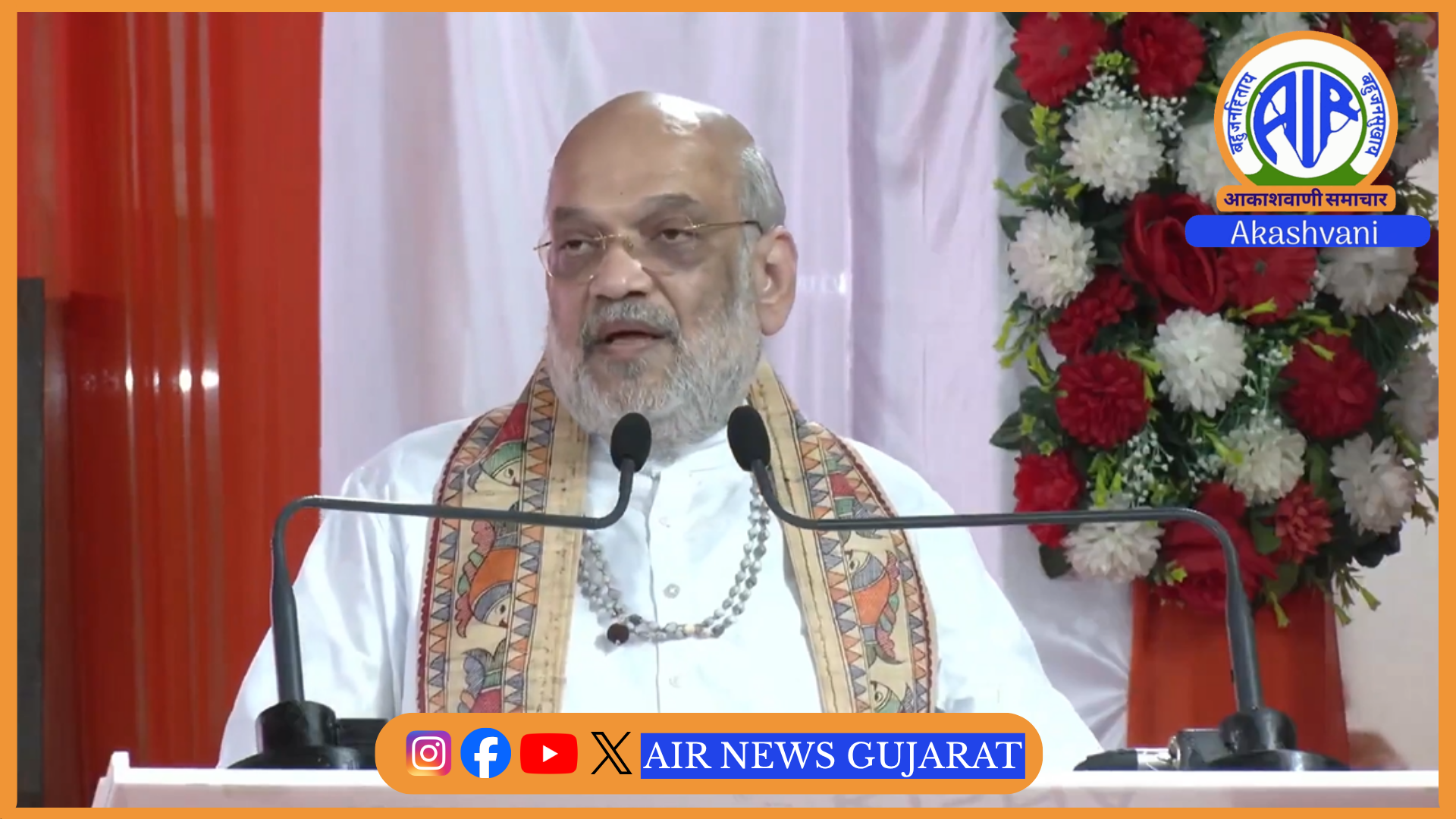 પ્રધાનમંત્રી મોદીના શાસનમાં ગુજરાતમાં દુકાળ ભૂતકાળ બન્યો : અમિત શાહ