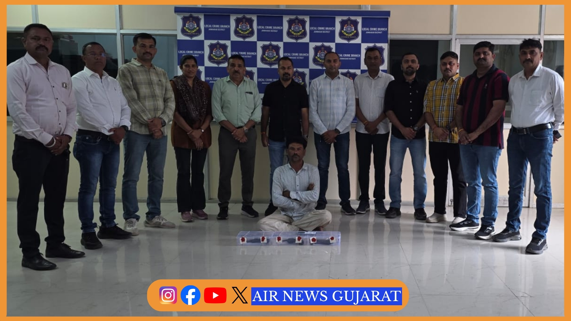 જામનગરમાં 3 હથિયાર અને 7 કારતૂસ સાથે પોરબંદરનો શખ્સ ઝડપાયો