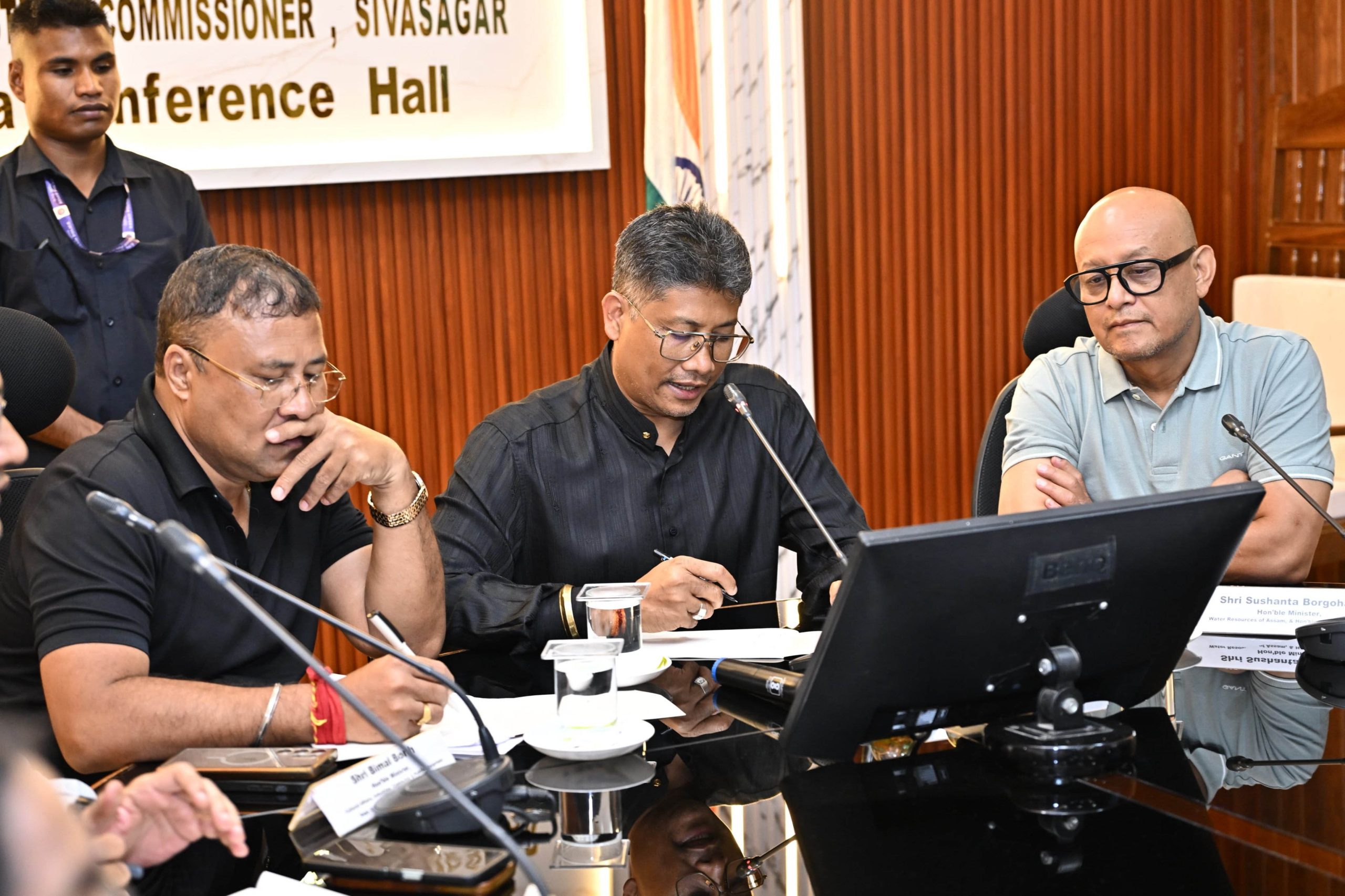 শিৱসাগৰত বানৰ পাছৰ পুনৰসংস্থাপন, অন্যান্য গুৰুত্বপূৰ্ণ বিষয় সন্দৰ্ভত পর্যালোচনা বৈঠক