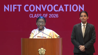 President Murmu urges NIFT students to adopt global outlook with cultural roots