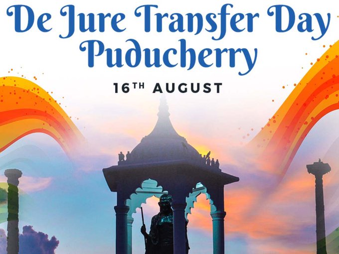 Puducherry observes De Jure Transfer Day, marking legal integration with India