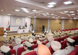 Punjab police review security in border areas for Independence Day Punjab police review security in border areas for Independence Day